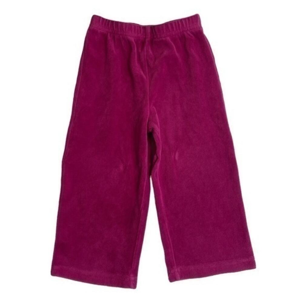 Hot Pink Velour Sweatpants Size 18 Months